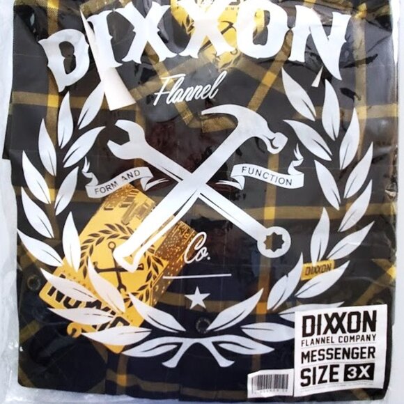 DIXXON Flannel MESSENGER Flannel Shirt - Men's 3XL - Picture 8 of 10